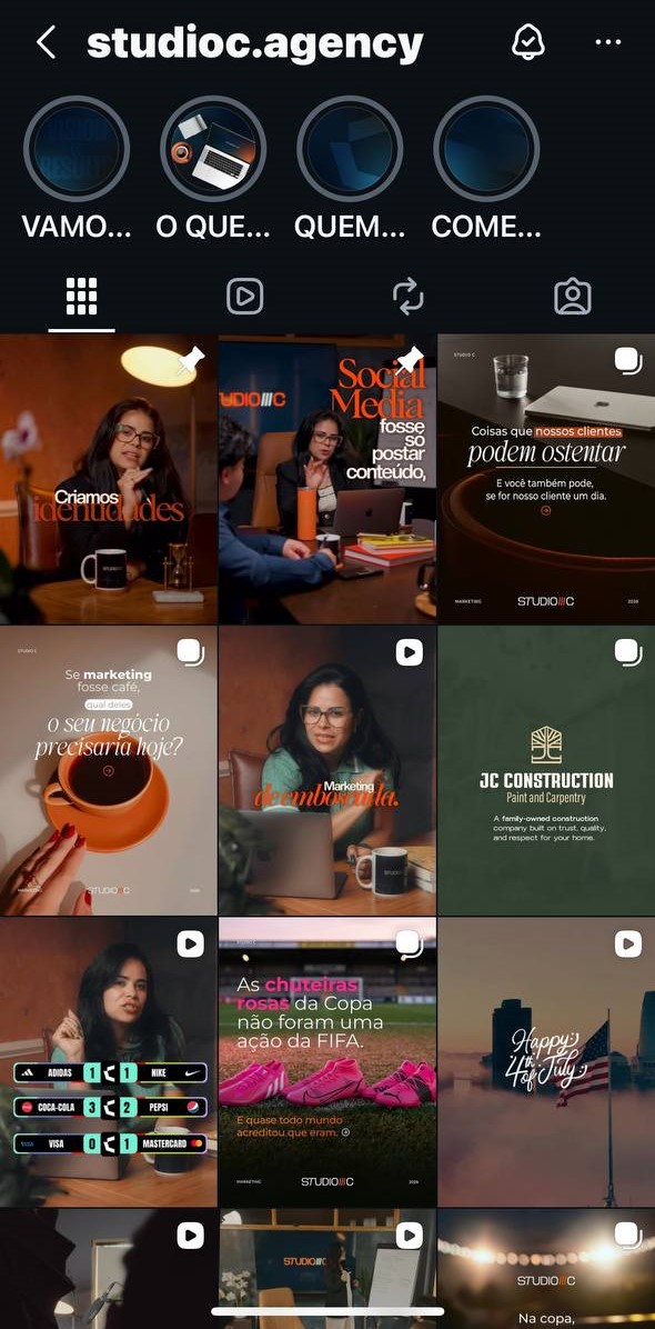 Studio C Agency Instagram Feed